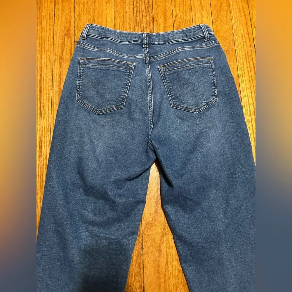 FAHERTY BAY STRAIGHT HIGH RISE LEG JEANS HIGH WAIST POCKETS SZ SMALL - Picture 10 of 10